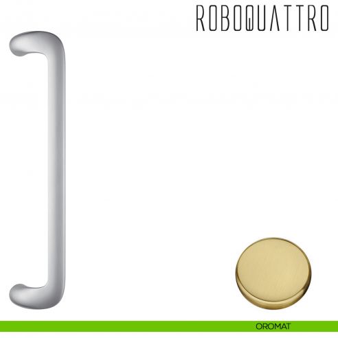 Maniglione per porta Roboquattro Colombo Design zancato ID46 A oromat