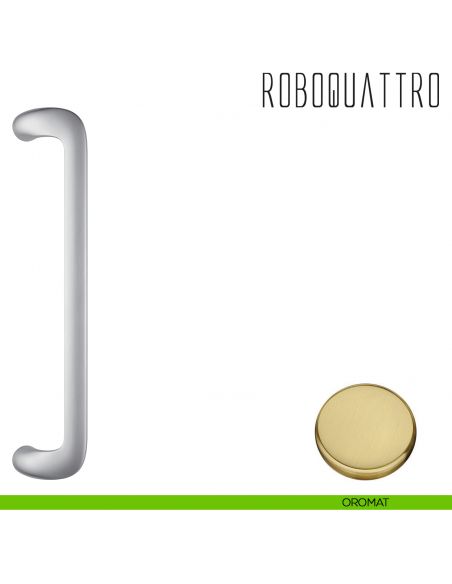Maniglione per porta Roboquattro Colombo Design zancato ID46 A oromat