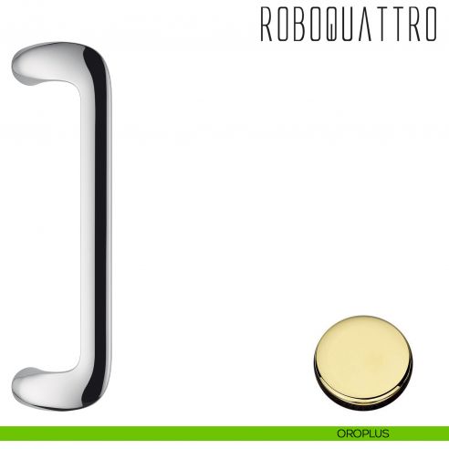 Maniglione per porta Roboquattro Colombo Design zancato ID46 B oroplus