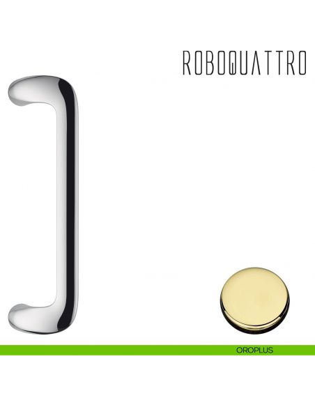 Maniglione per porta Roboquattro Colombo Design zancato ID46 B oroplus