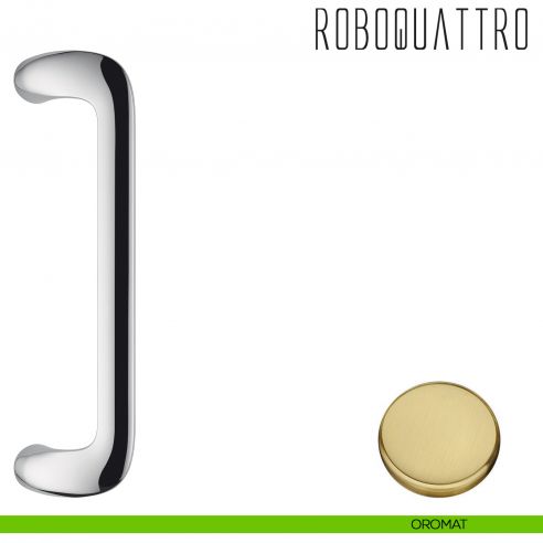 Maniglione per porta Roboquattro Colombo Design zancato ID46 B oromat