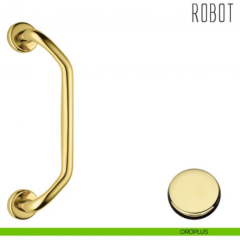 Maniglione per porta Robot Colombo Design zancato CD16 A oroplus