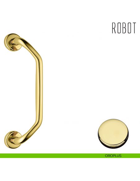 Maniglione per porta Robot Colombo Design zancato CD16 A oroplus