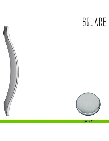 Maniglione per porta Square Colombo Design cromat