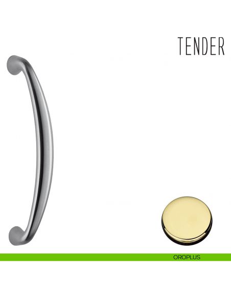 Maniglione per porta Tender Colombo Design zancato MG16 oroplus