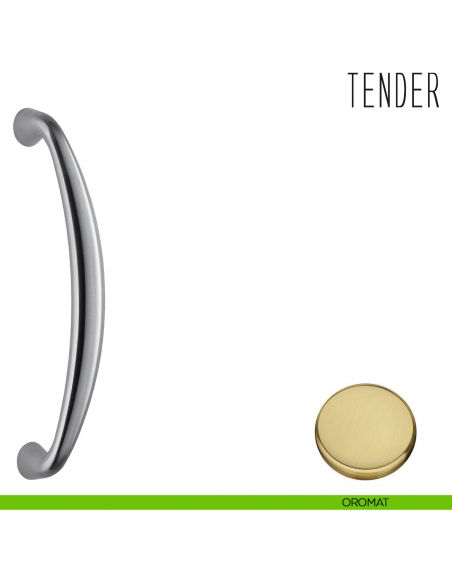 Maniglione per porta Tender Colombo Design zancato MG16 oromat