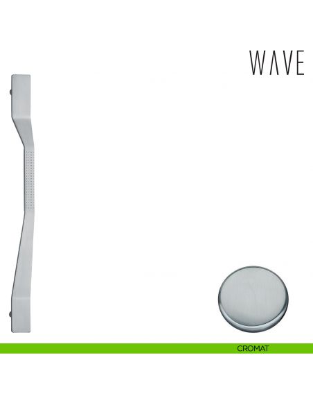 Maniglione per porta Wave Colombo Design MP16 A cromat