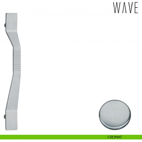 Maniglione per porta Wave Colombo Design MP16 B cromat