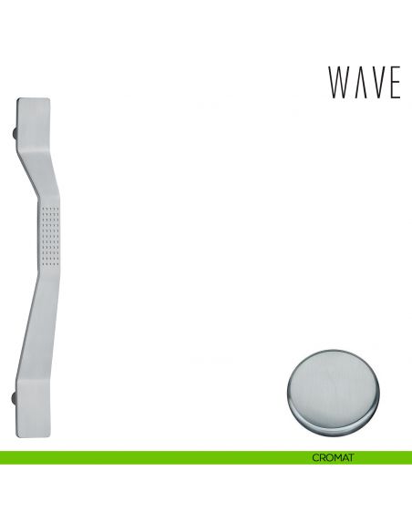 Maniglione per porta Wave Colombo Design MP16 B cromat