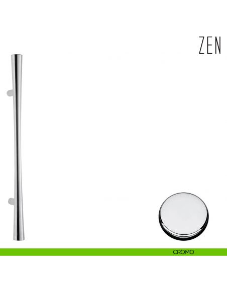 Maniglione per porta Zen Colombo Design CB36 A cromo
