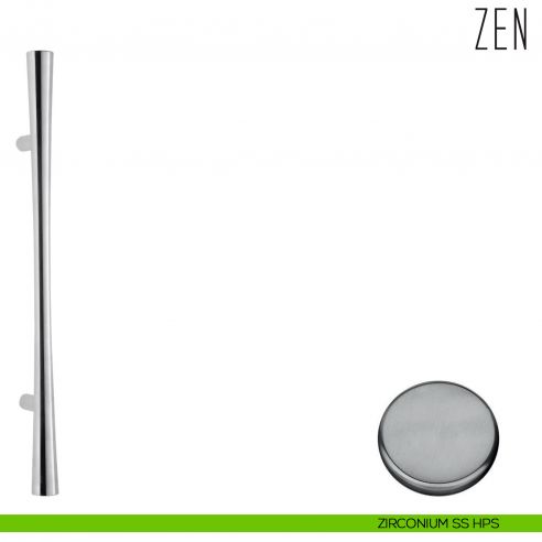 Maniglione per porta Zen Colombo Design CB36 A zirconium hps