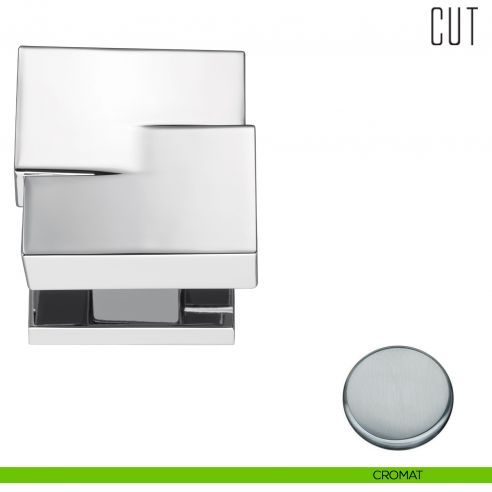 Pomello per porta Cut fisso Colombo Design cromat