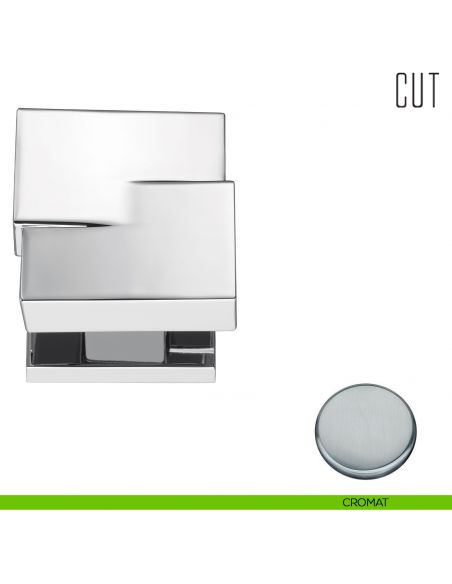 Pomello per porta Cut fisso Colombo Design cromat