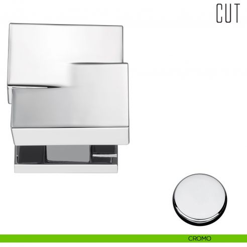 Pomello per porta Cut fisso Colombo Design cromo