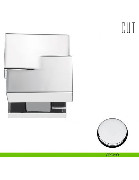 Pomello per porta Cut fisso Colombo Design cromo