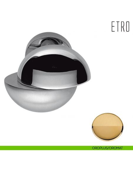 Pomello per porta Etro fisso Colombo Design oroplus - oromat