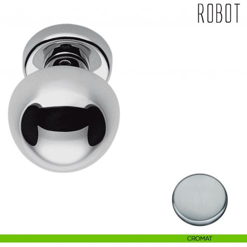 Pomolo per porta Robot girevole Colombo Design cromat