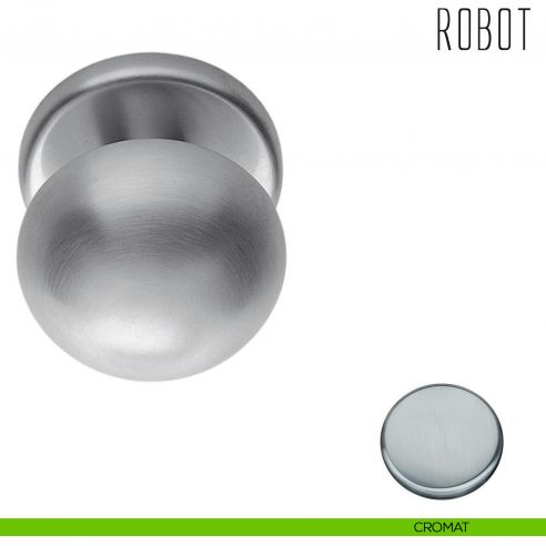 Pomolo per porta Robot fisso Colombo Design cromat