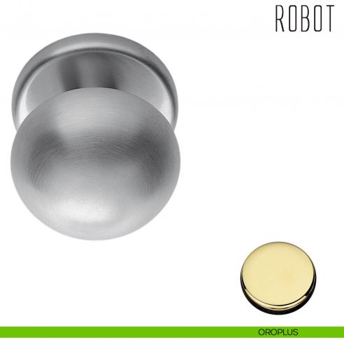 Pomolo per porta Robot fisso Colombo Design oroplus