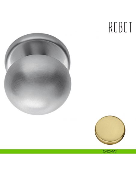 Pomolo per porta Robot fisso Colombo Design oromat