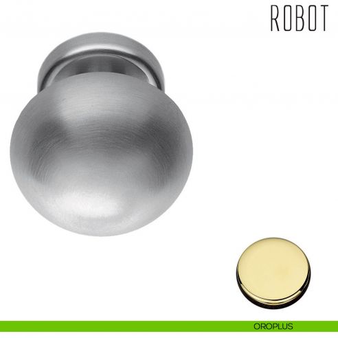 Pomolo per porta Robot fisso Colombo Design oroplus