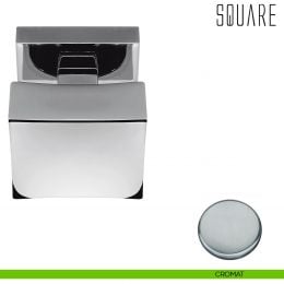 Pomolo per porta Square fisso Colombo Design 2