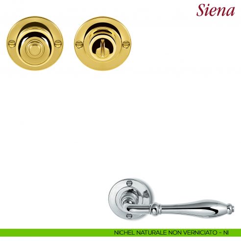 Nottolino per porta Antologhia KSI19 BZG 6B nichel naturale non verniciato