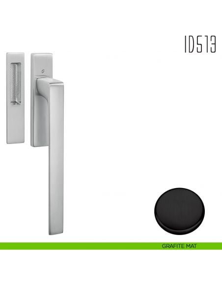 Maniglione per alzante scorrevole ID513 singolo Colombo Design grafite mat