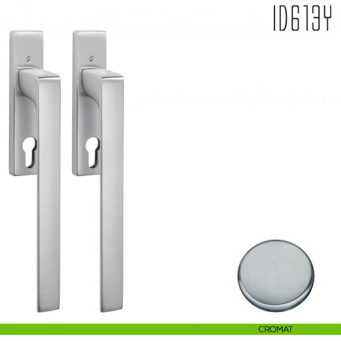 Maniglione per alzante scorrevole ID613 Y accoppiato Colombo Design cromat