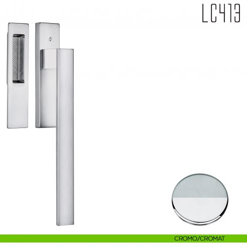 Maniglione per alzante scorrevole LC413 singolo Colombo Design cromo - cromat