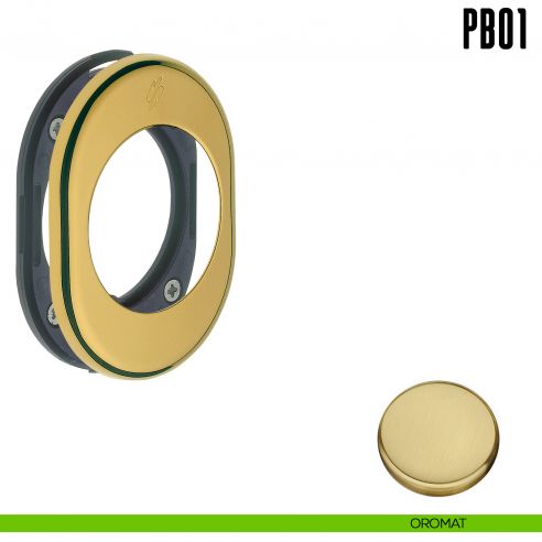 Rosetta con sottorosetta in nylon Colombo Design PB01 oromat