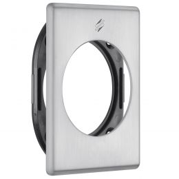 Rosetta quadrata con sottorosetta in nylon per defender 50 mm Colombo Design PB01 DG/Q