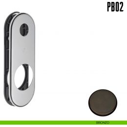 Placca interasse 85 mm con sottoplacca in nylon Colombo Design PB02 2