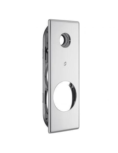 Placca quadrata interasse 93 mm con sottoplacca in nylon Colombo Design PB02 Y/Q