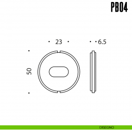 Inserto limitatore d'apertura Colombo Design PB04 2