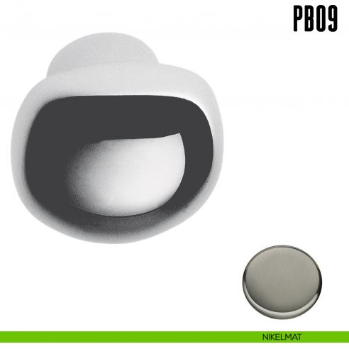 Pomolino per limitatore d'apertura Colombo Design PB09 nikelmat