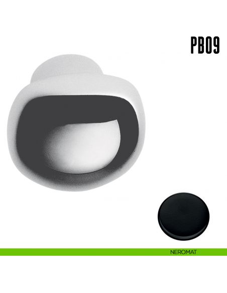 Pomolino per limitatore d'apertura Colombo Design PB09 neromat