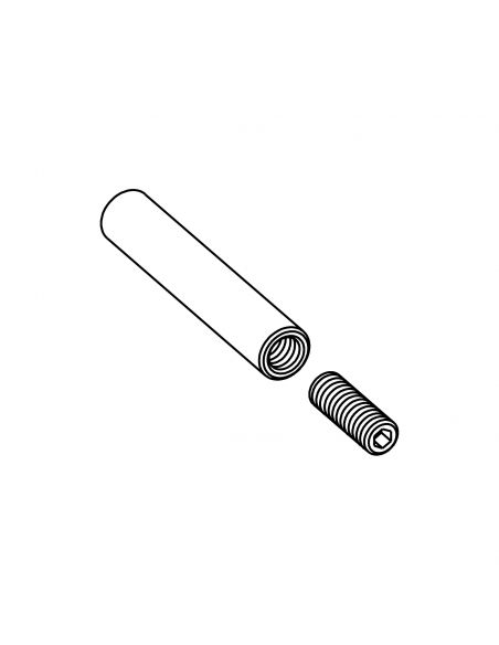 Prolunga per limitatore d'apertura 9x50 mm Colombo Design PB11