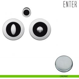 Maniglia per porta scorrevole Enter Colombo Design nottolino senza serratura 2