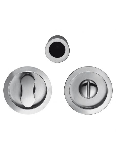 Maniglia per porta scorrevole Open Colombo Design con nottolino senza serratura