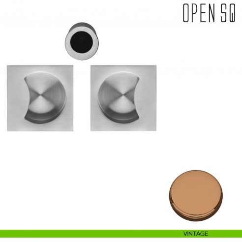 Maniglia per porta scorrevole Open SQ Colombo Design senza serratura vintage