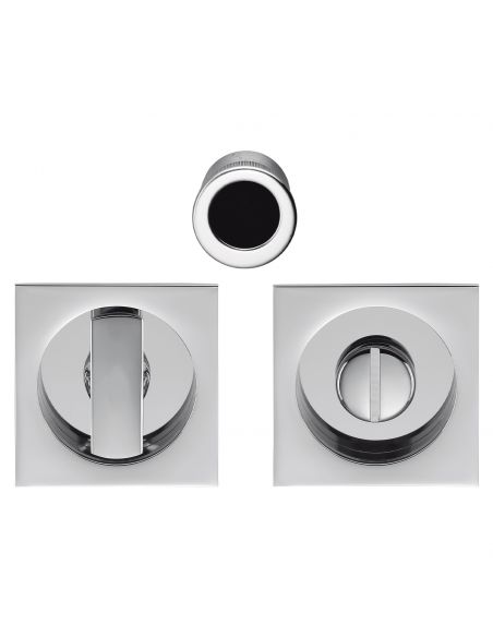 Maniglia per porta scorrevole Open SQ Colombo Design nottolino e serratura