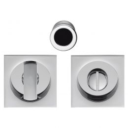 Maniglia per porta scorrevole Open SQ Colombo Design con nottolino senza serratura