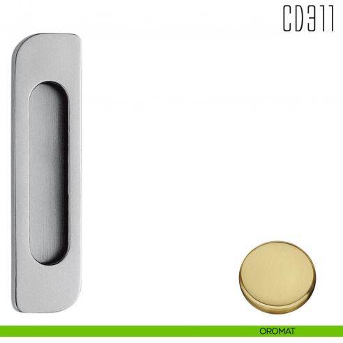 Maniglia per porta scorrevole CD311 Colombo Design senza foro chiave oromat