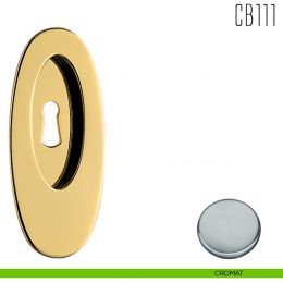 Maniglia per porta scorrevole CB111 CF Colombo Design con foro chiave 2