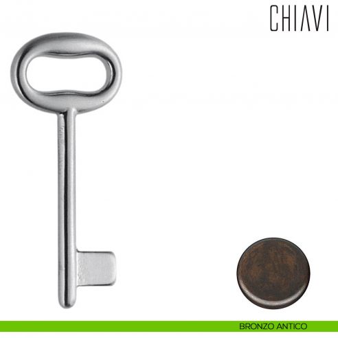 Chiave per porta interna CD14 Colombo Design bronzo antico