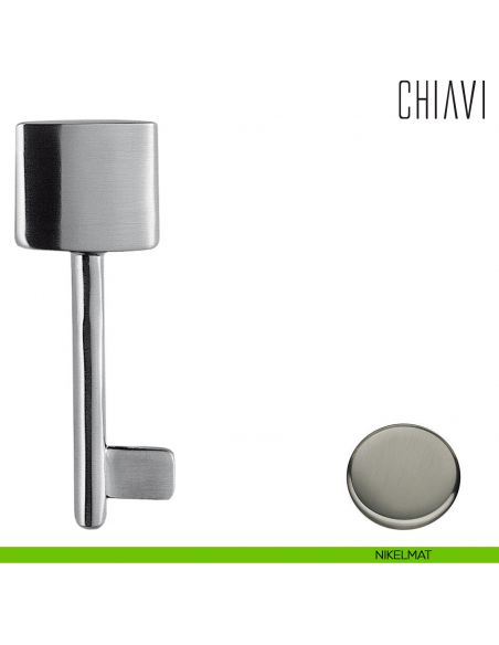 Chiave per porta interna LC14 Colombo Design nikelmat