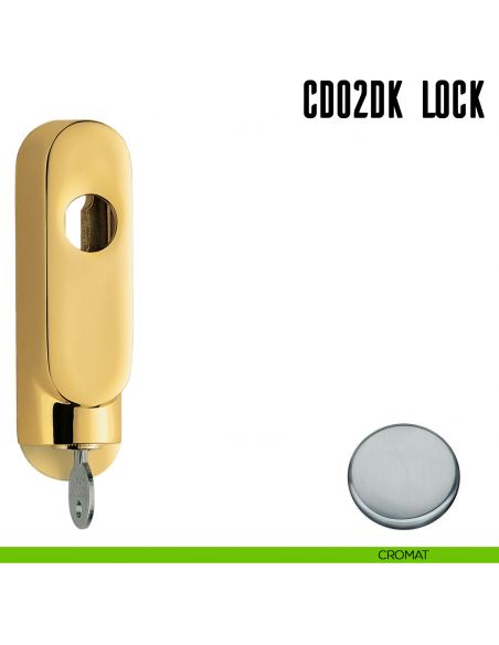 Dispositivo con sistema di bloccaggio a chiave CD02 DK LOCK Colombo Design