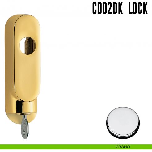 Dispositivo con sistema di bloccaggio a chiave CD02 DK LOCK Colombo Design