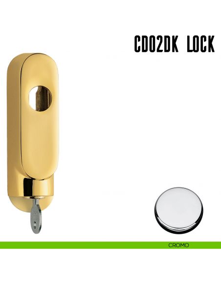Dispositivo con sistema di bloccaggio a chiave CD02 DK LOCK Colombo Design
